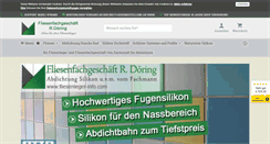 Desktop Screenshot of fliesenleger-info.com