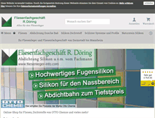 Tablet Screenshot of fliesenleger-info.com